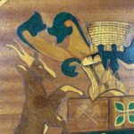 Vintage Wooden Hand Carved Roodepoort Coat of Arms Plaque - Image 4