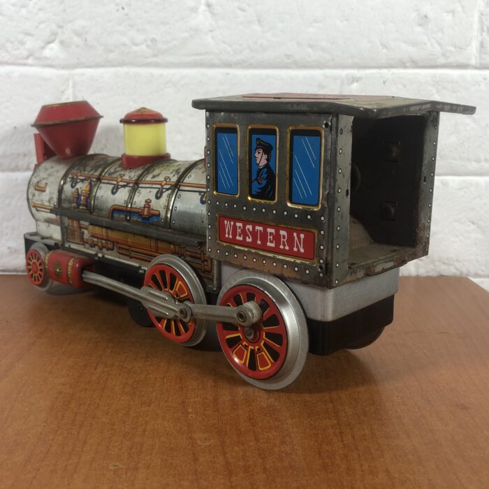 Vintage Tin Toy Train Model - Image 6