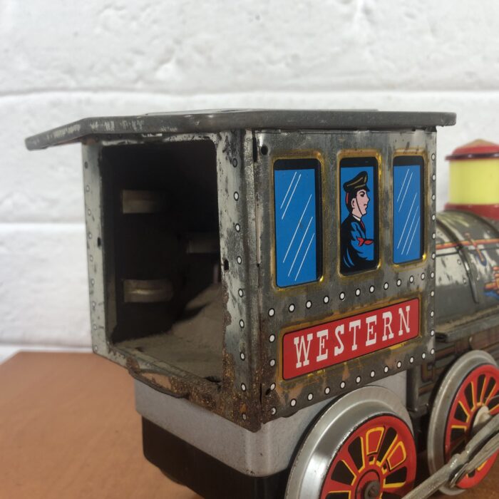 Vintage Tin Toy Train Model - Image 7