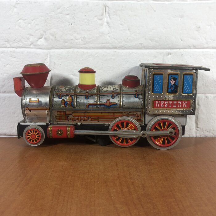 Vintage Tin Toy Train Model - Image 5