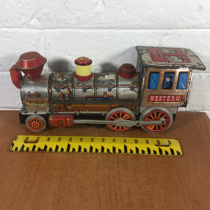 Vintage Tin Toy Train Model - Image 10