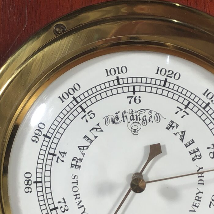 Vintage Clock & Barometer (Made in West Germany) - Image 7