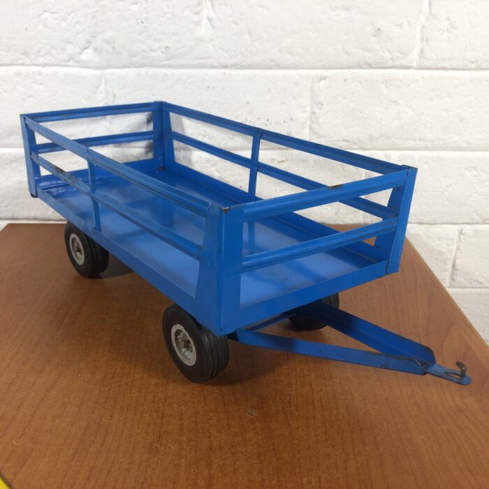 Vintage Metal Ford 6600 Tractor & Trailer Model - Image 8