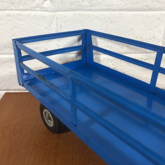 Vintage Metal Ford 6600 Tractor & Trailer Model - Image 10