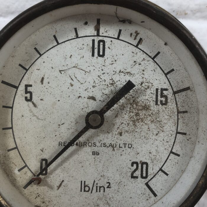 Vintage Brass Gauge - Image 3