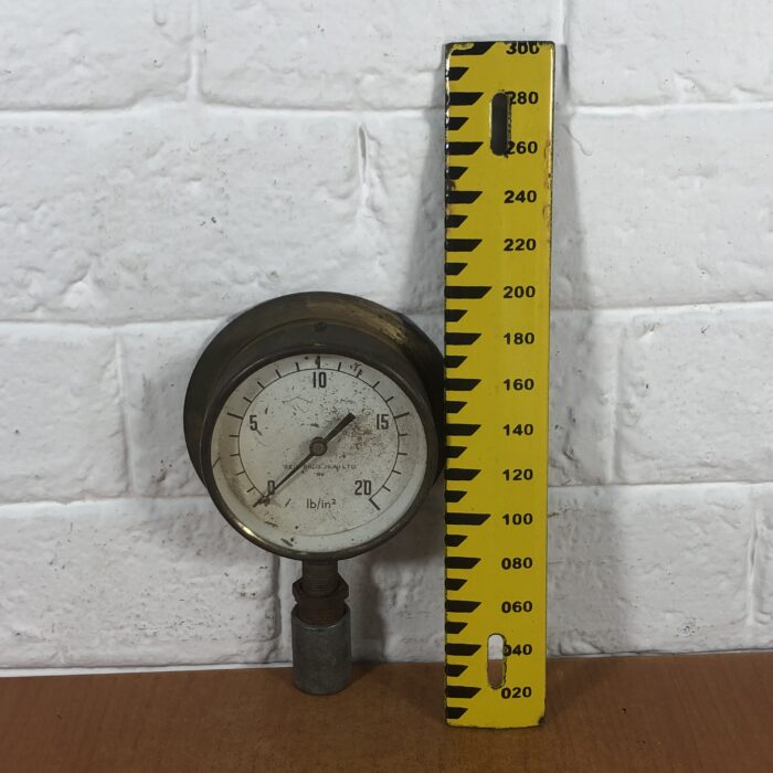Vintage Brass Gauge - Image 8