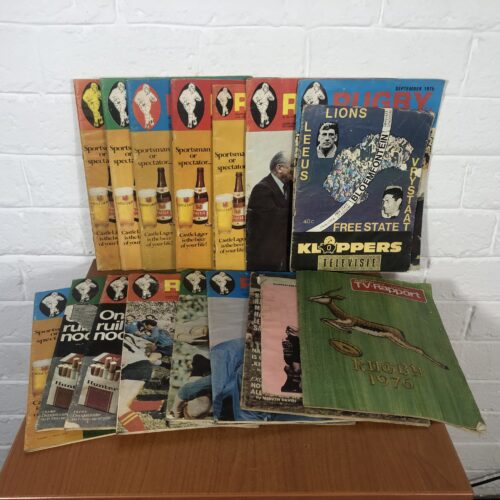 Vintage 1970s Rugby Magazine Collection