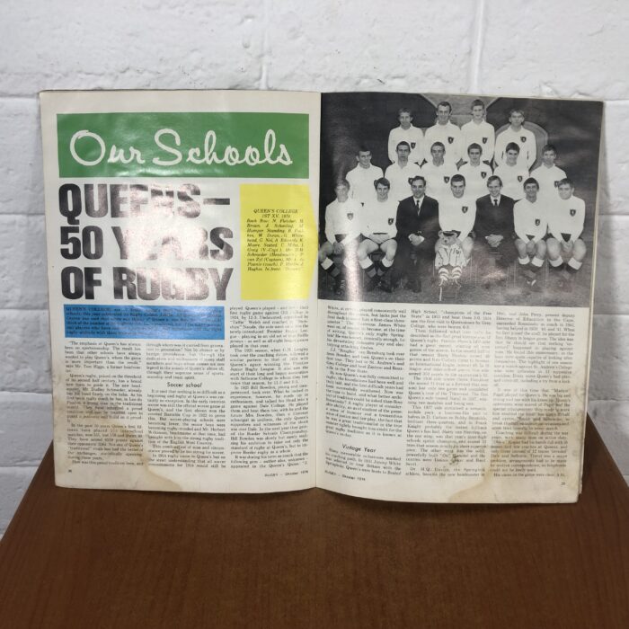 Vintage 1970s Rugby Magazine Collection - Image 3