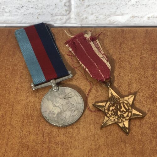 Vintage 1940s World War 2 Medals