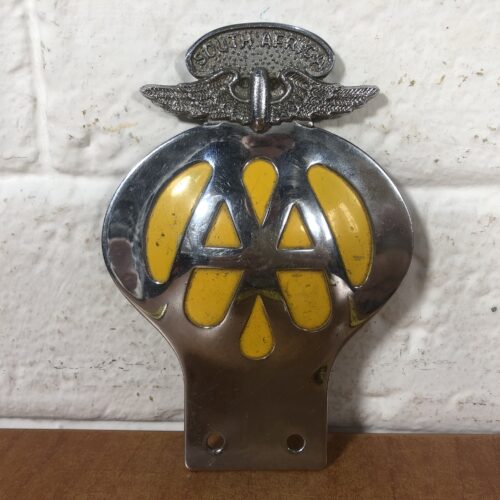 Vintage South African AA Badge