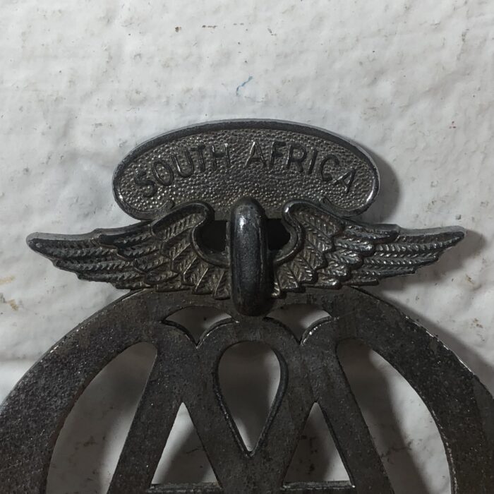 Vintage South African AA Badge - Image 2