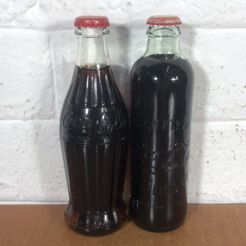 Vintage Coca Cola Glass Bottles