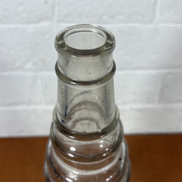 Vintage 1960s Essolube Glass Bottle (1 Quart) ~ Property of Anglo American Oil - Image 2