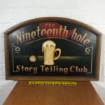 "Nineteenth Hole" Golf Sign - Image 7