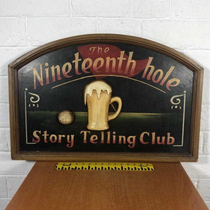 "Nineteenth Hole" Golf Sign - Image 7
