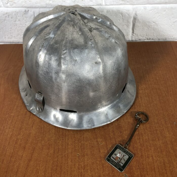 Vintage Mining Helmet & Keychain