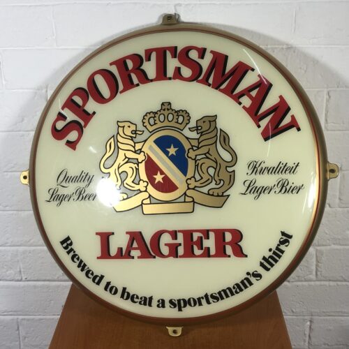 Sportsman Lager Pub Sign