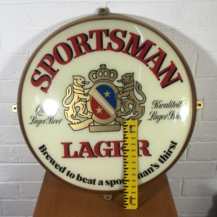 Sportsman Lager Pub Sign - Image 8