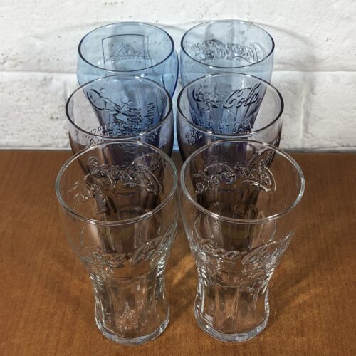 Set of 6 Coca Cola Glasses