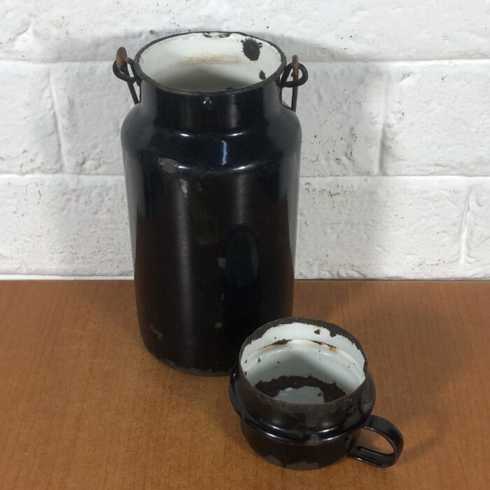 Vintage Enamel Flask - Image 5