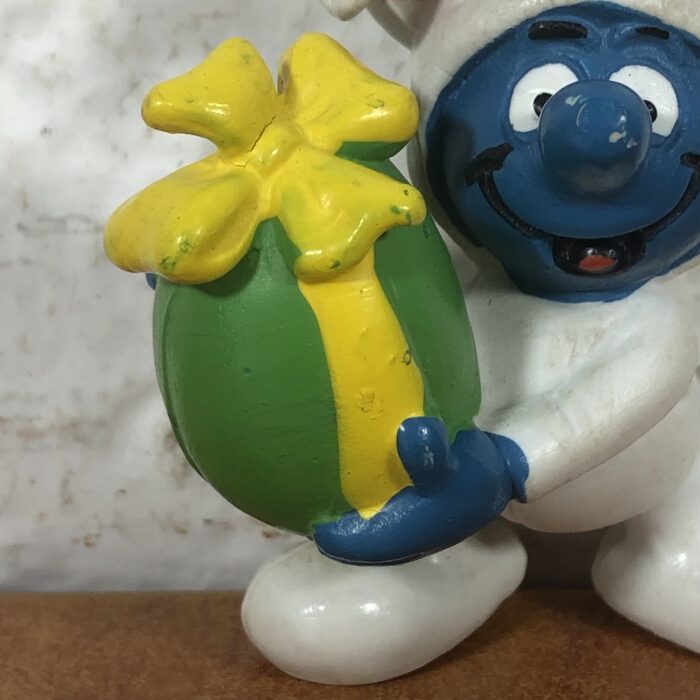 Vintage Easter Bunny Smurf (Made in Portugal) - Image 2
