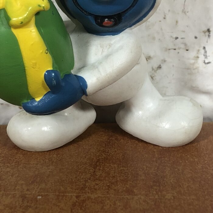 Vintage Easter Bunny Smurf (Made in Portugal) - Image 4