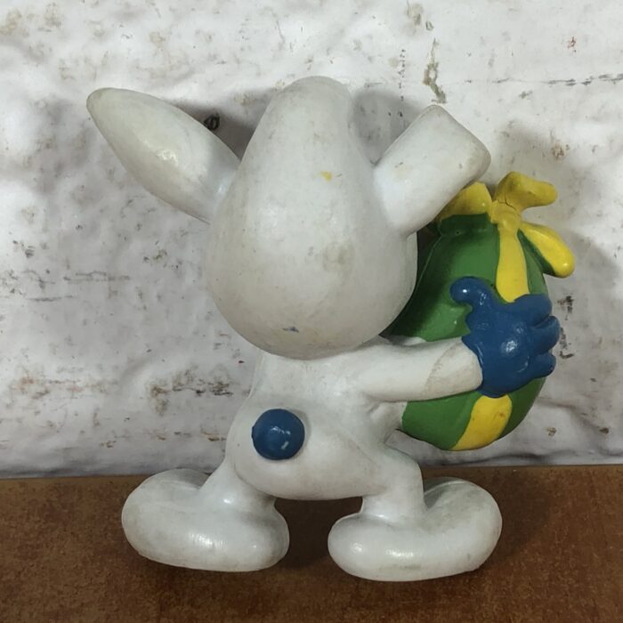 Vintage Easter Bunny Smurf (Made in Portugal) - Image 6