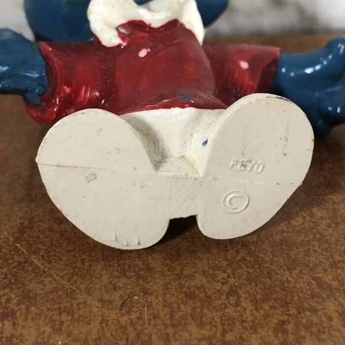 Vintage Judge Smurf & Criminal Smurf Figurines - Image 5
