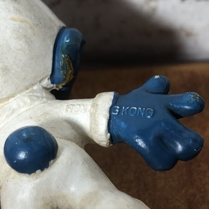 Vintage Sunbather Smurf & Astronaut Smurf Figurines (Made in Hong Kong) - Image 8