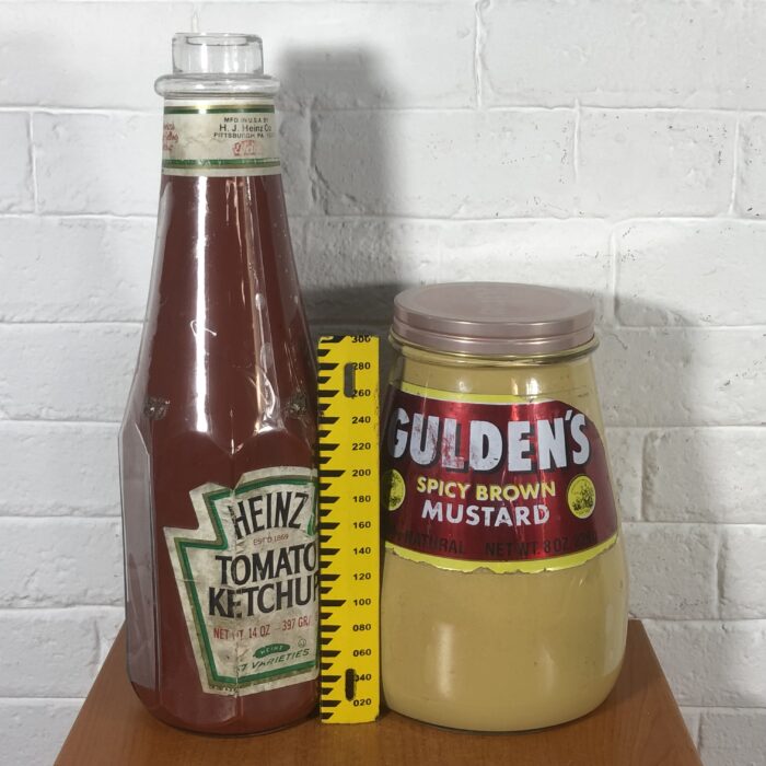 LARGE Heinz Ketchup & Gulden's Mustard Containers - Image 10