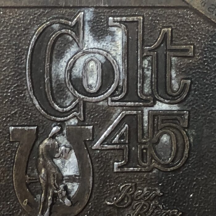 Vintage Colt 45 Belt Buckle - Image 3