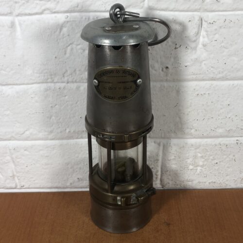 Vintage Miner's Lamp
