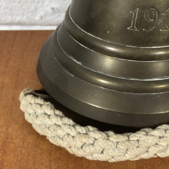 Vintage Brass Nautical Style Bar Bell - Image 4