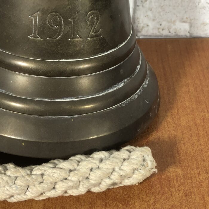 Vintage Brass Nautical Style Bar Bell - Image 5