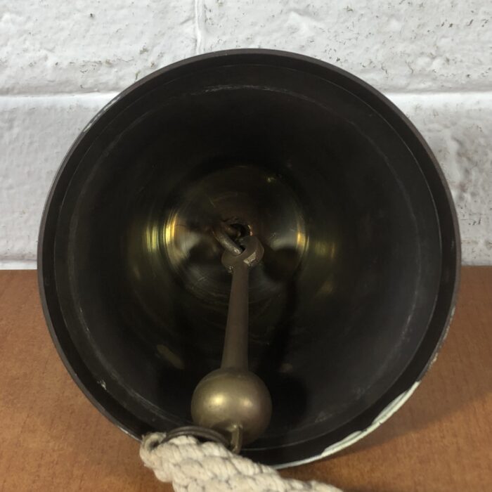 Vintage Brass Nautical Style Bar Bell - Image 6