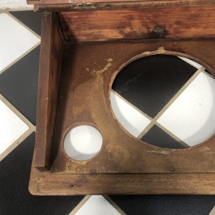 Vintage Wooden SAR/SAS Wash Basin Top - Image 5
