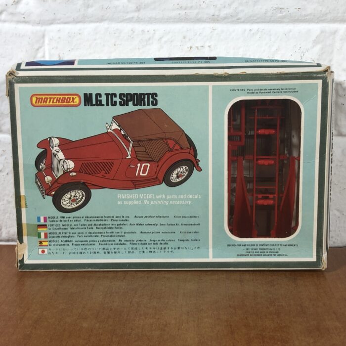 Matchbox M.G. TC Sports Model Kit (1:32) - Image 3