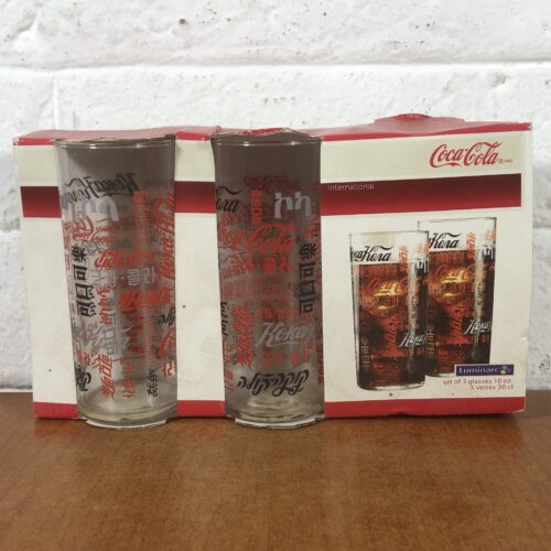 Set of 3 Coca Cola Glasses