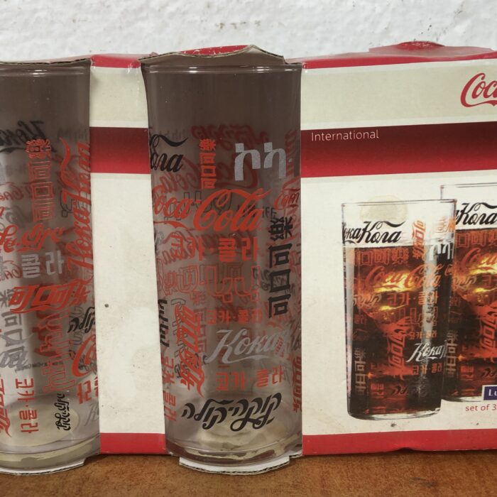 Set of 3 Coca Cola Glasses - Image 3