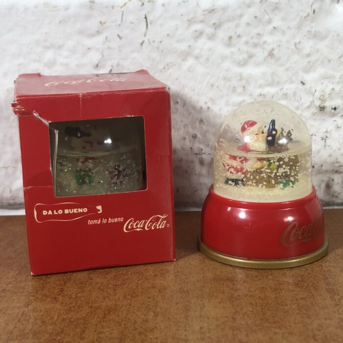 Miniature Coca Cola Snow Globes