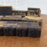 Vintage Letterpress Printer's Blocks - Image 6