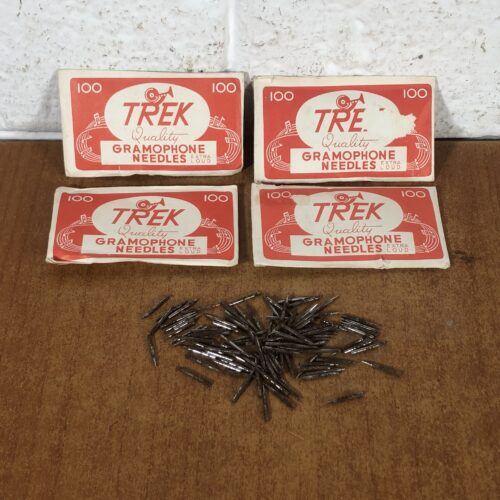4 Packets of Vintage Trek Gramophone Needles