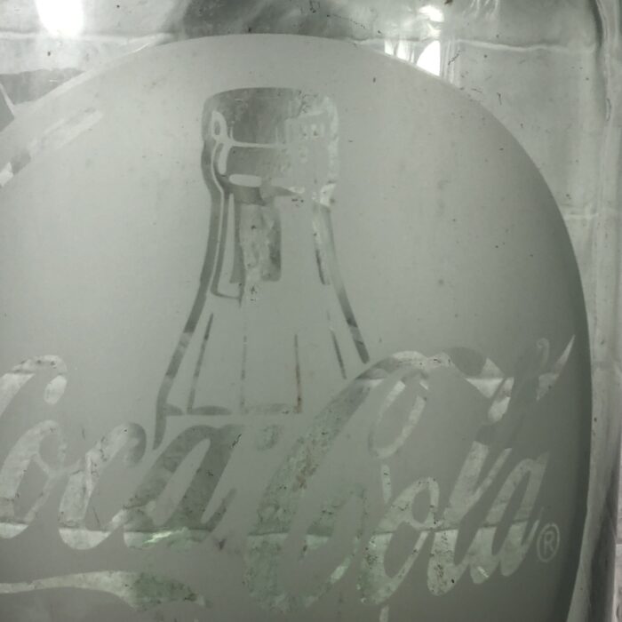 LARGE Coca Cola Glass Bottle - Image 3