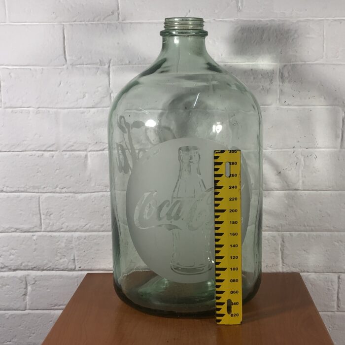 LARGE Coca Cola Glass Bottle - Image 8