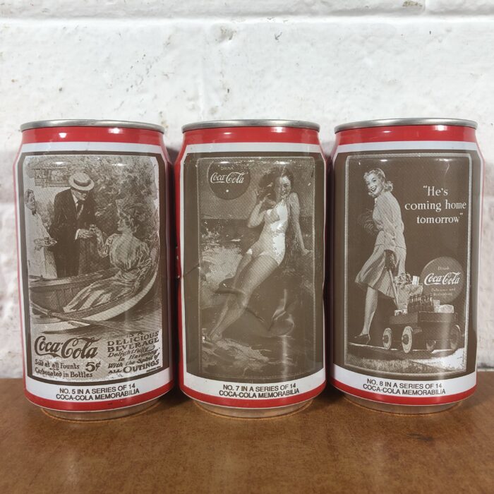 Collectible Coca Cola Cans - Image 4