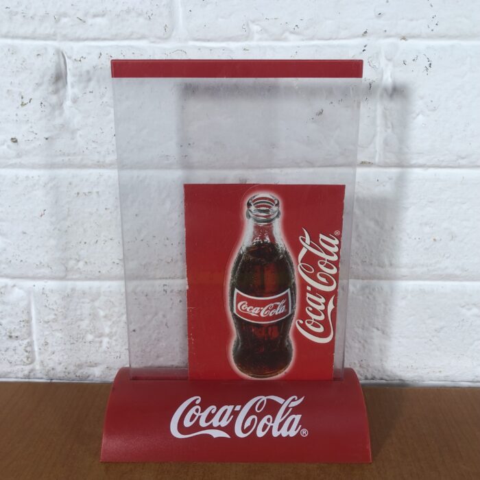 Coca Cola Tray, Napkin Dispenser, Placemat, Sign & Menu Holder - Image 6