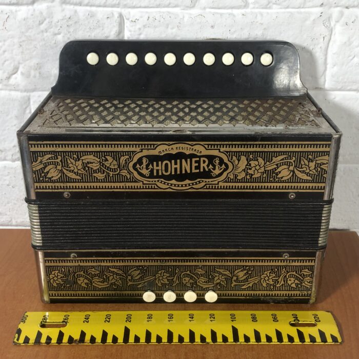 Vintage Hohner Diatonic Button Accordian (Made in Germany) - Image 10