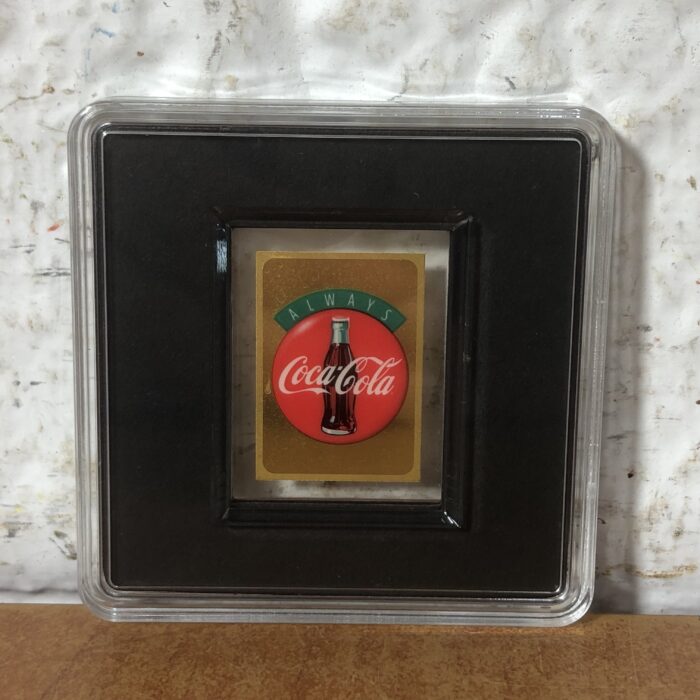 Coca Cola Limited Edition 1/500 Ounce Gold Plaque - Image 2
