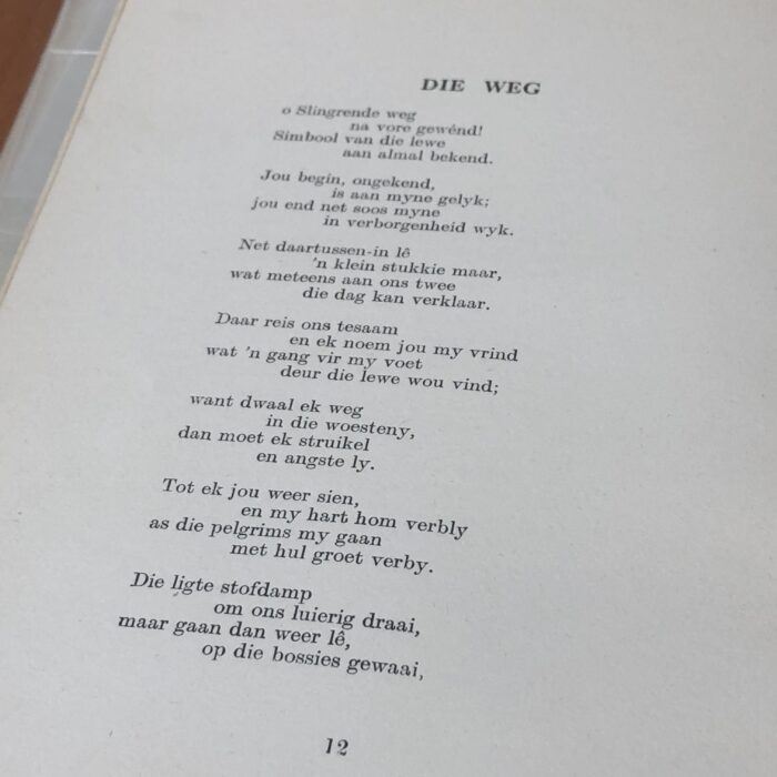 Vintage 1950 Ragel Totius Book & Uys Krige Book (with Original Signature by Uys Krige) - Image 10