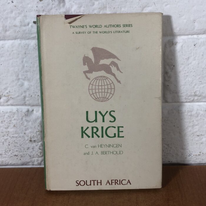 Vintage 1950 Ragel Totius Book & Uys Krige Book (with Original Signature by Uys Krige) - Image 2